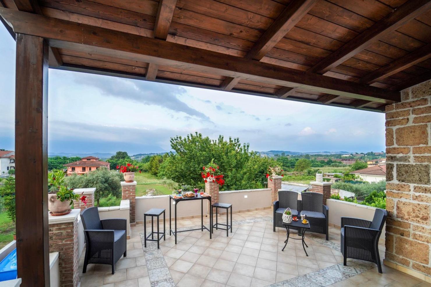 Alvignano Villa Falcone المظهر الخارجي الصورة
